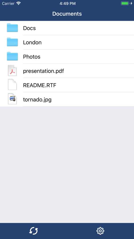 iPendrive - file manager - 1.0.1 - (iOS)
