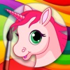 Unicorns Coloring Book icon