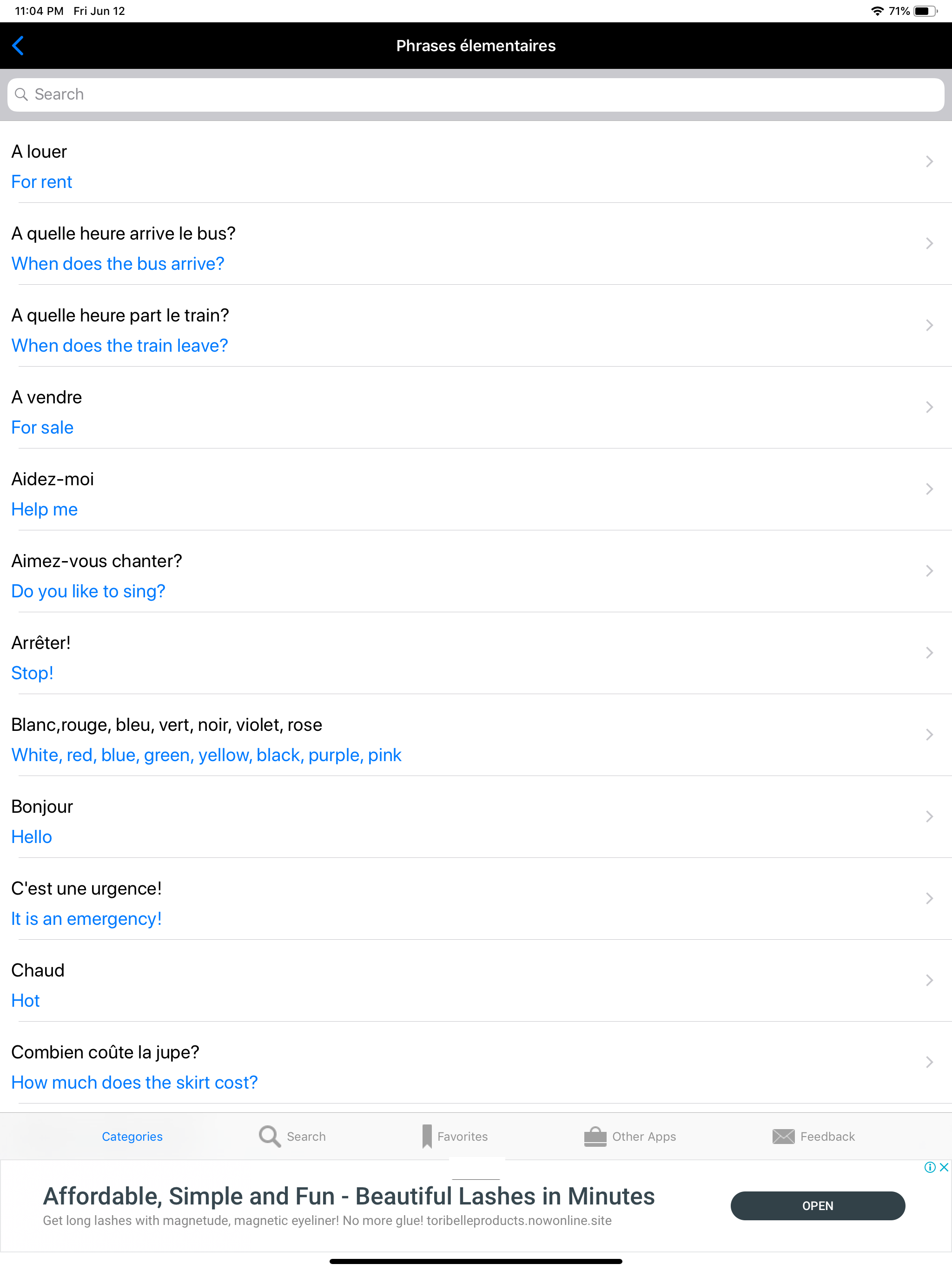 French to English using AI