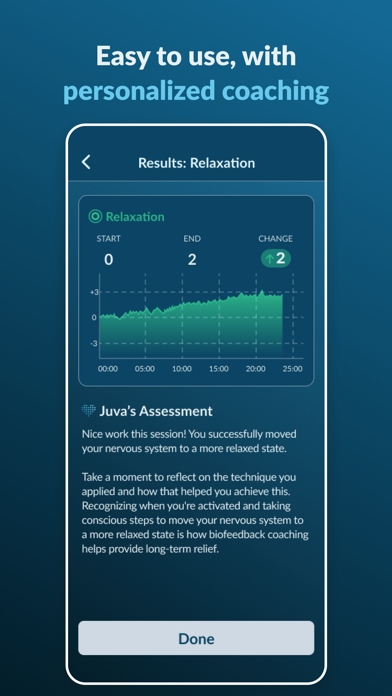 Juva Stress and Migraine Screenshot
