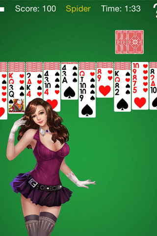Screenshot #2 pour Spider Solitaire Card Pack