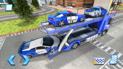 US City Police Car Transporter Screenshot