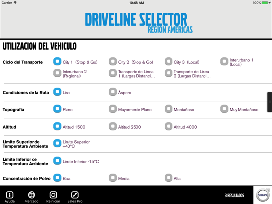 Screenshot #6 pour VBC Driveline Selector