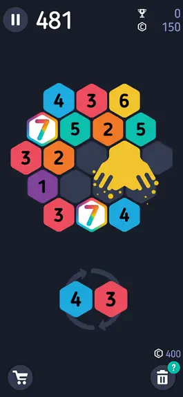 Game screenshot Make7! Hexa Puzzle apk