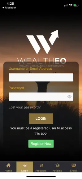 Game screenshot Wealtheo App hack