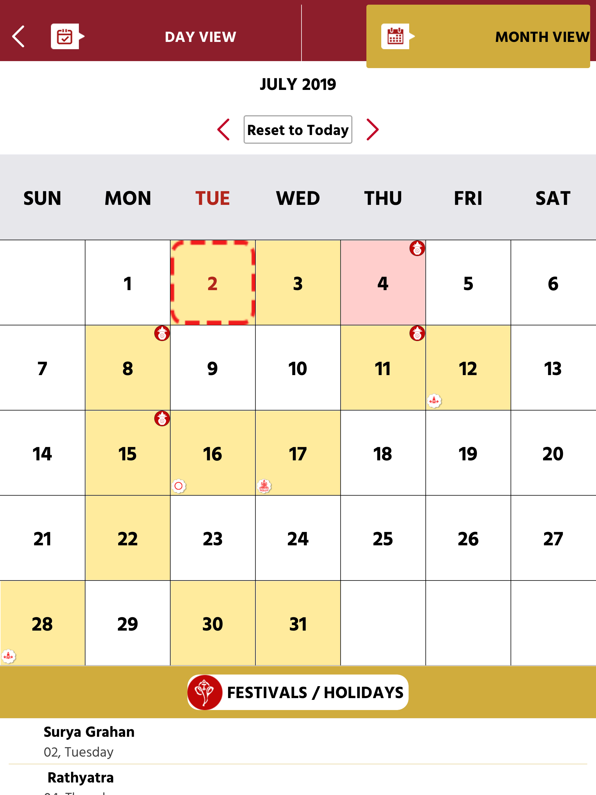 Odia Calendar 2024