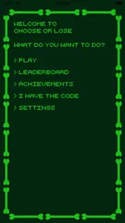 choose or lose iphone screenshot 2