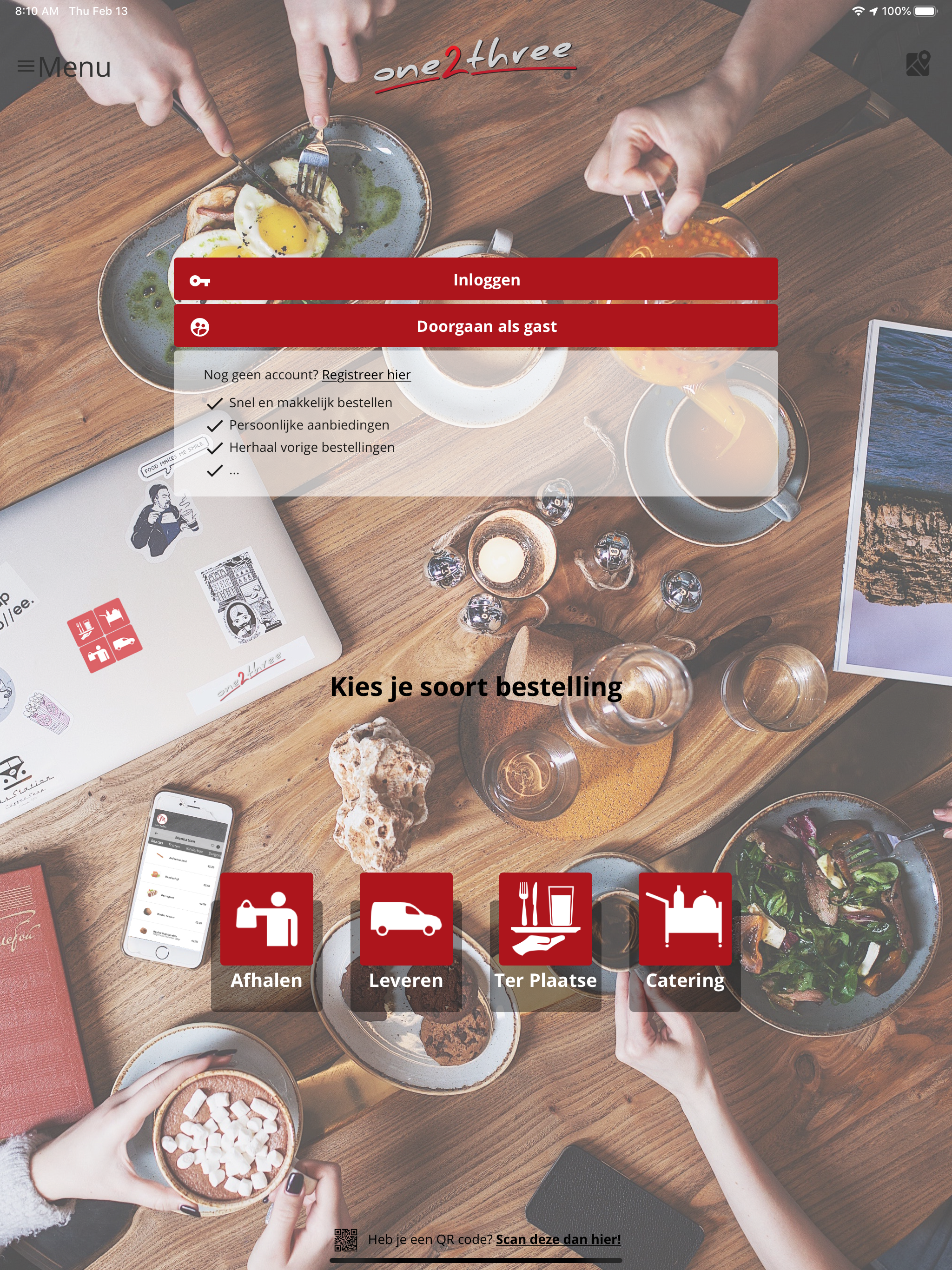 one2three - online ordering screenshot 5