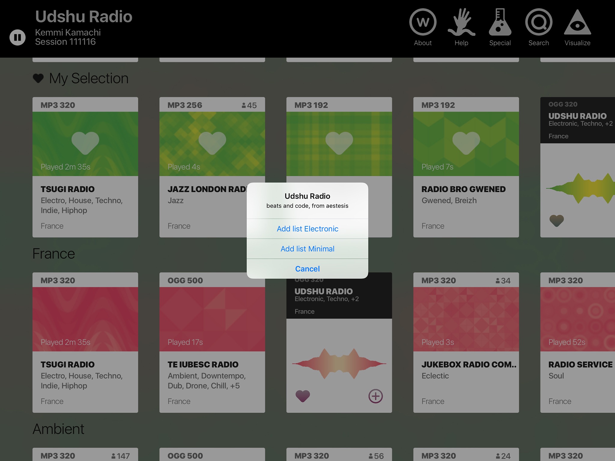 Waves Radio Player screenshot 4