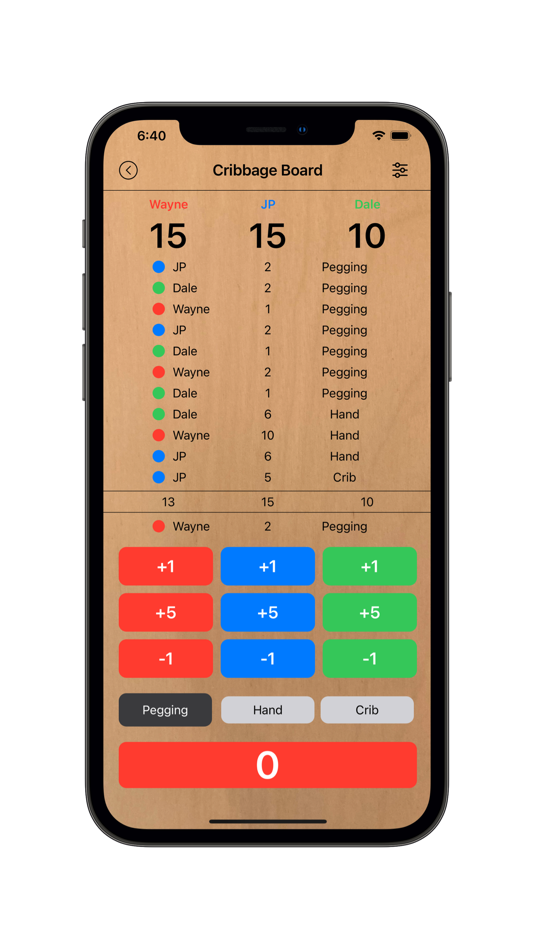 #2. Cribbage Board (iOS) 由: GlassFlag LLC