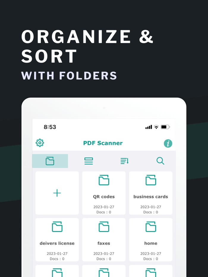 Scanner - convert photo to pdf