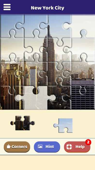 New York City Puzzle Screenshot