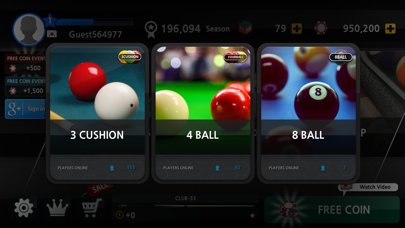 World Championship Billiards Screenshot