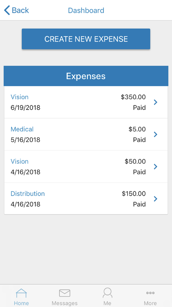 Paylocity Benefit Account screenshot 3