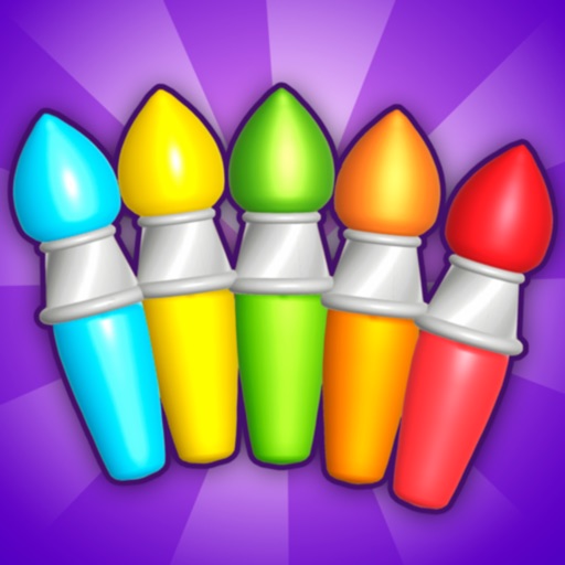 Paintbrush Sort 3D icon