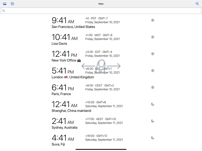 World Clock by Time Intersect
