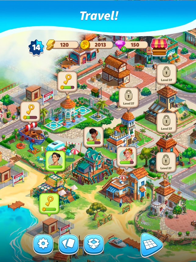 ‎Travel Town - Merge Adventure Screenshot