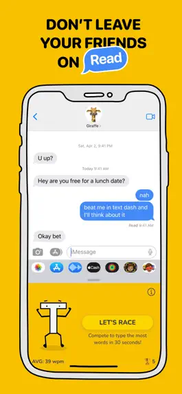 Game screenshot Text Dash - Typing Game apk