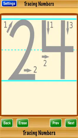 Game screenshot Tracing Numbers apk