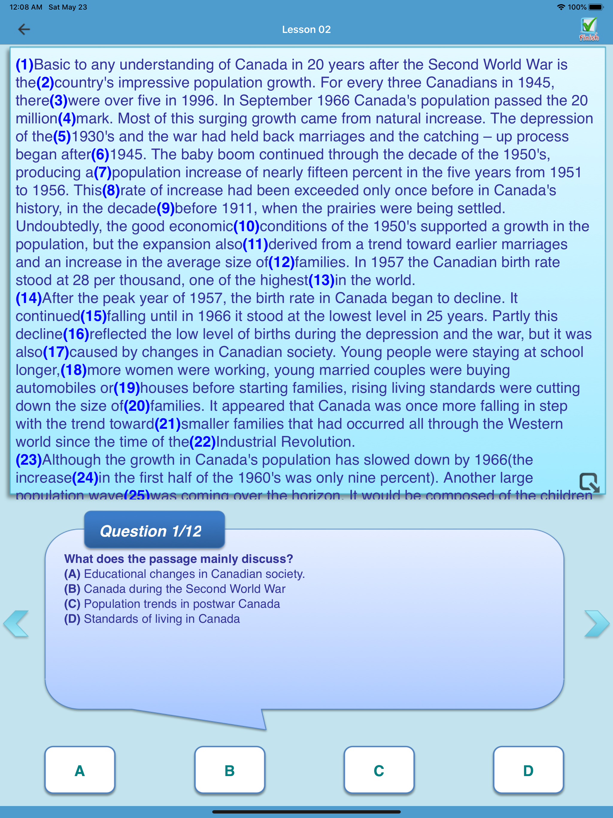 TOEFL Practice Test + screenshot 14