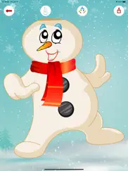 weihnachtsbaum und schneemann ipad bildschirmfoto 2