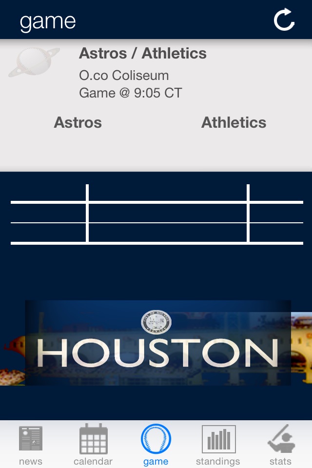 Houston Baseball screenshot 2