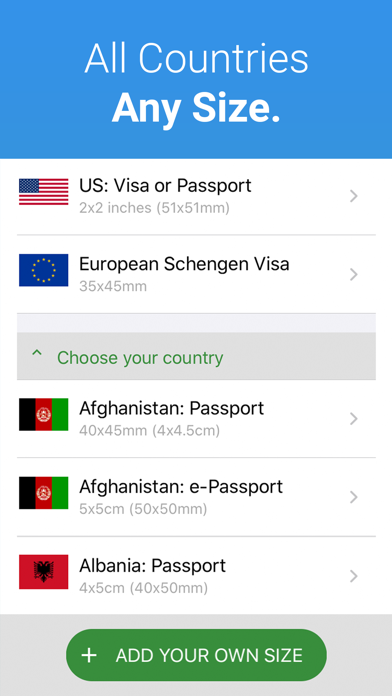 Passport Photo - ID Photo App Screenshot