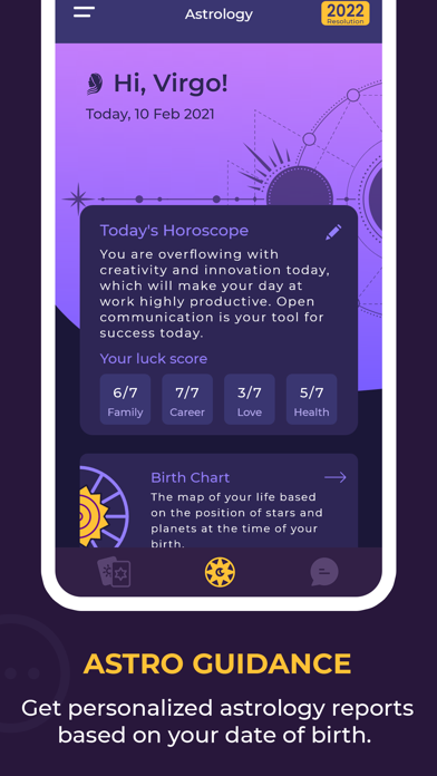 Tarot Reading & Horoscope Screenshot
