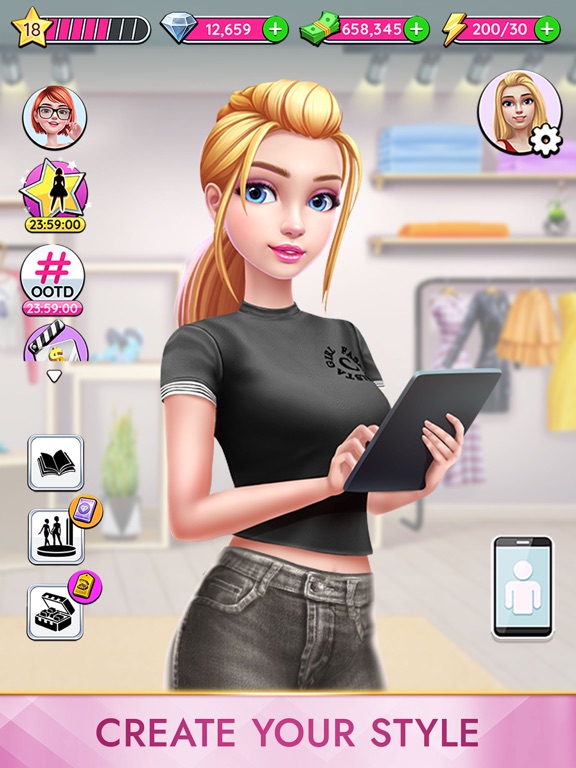 Screenshot #1 for Super Stylist Fashion Makeover