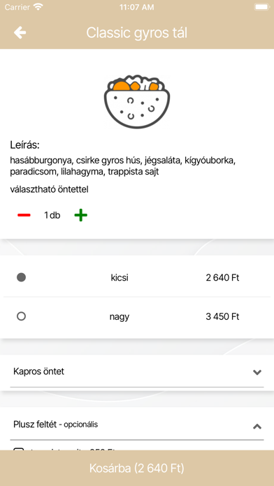 Bambino Büfé Screenshot