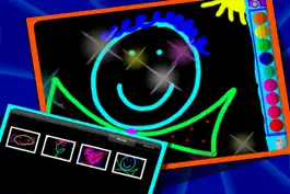 Game screenshot Paint Glow -glowing color draw hack