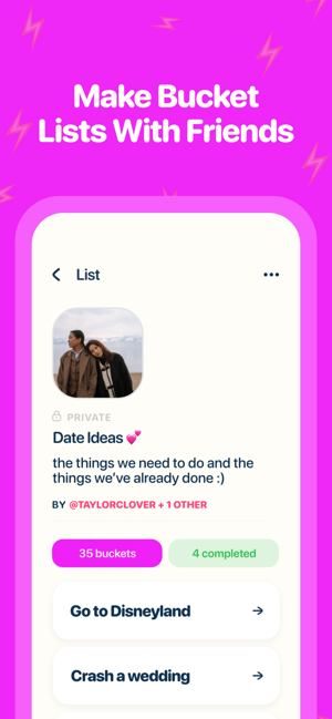 ‎Bucket List - The Bucket App Screenshot