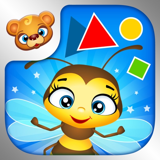 Preschool learning games – Bee icon
