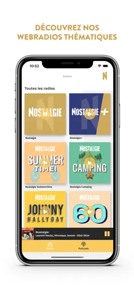 Game screenshot Nostalgie Belgique apk