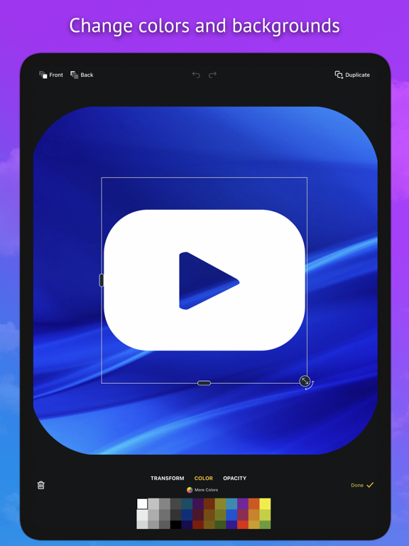 Screenshot #5 pour App Icon Maker & Custom Theme