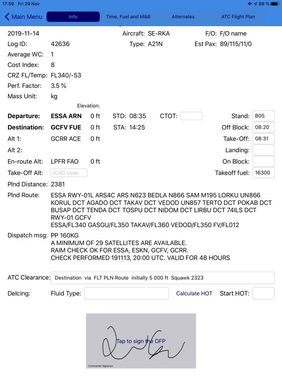 Flight Briefing screenshot-4