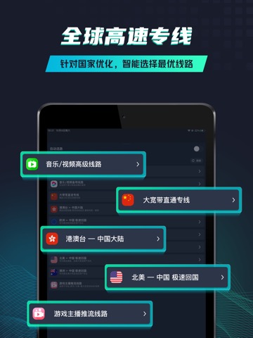 引力加速器-海外华人回国必备视频音乐手游VPNのおすすめ画像2