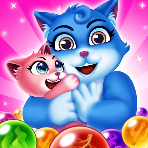 Cat Pop Island: Bubble Shooter iOS App