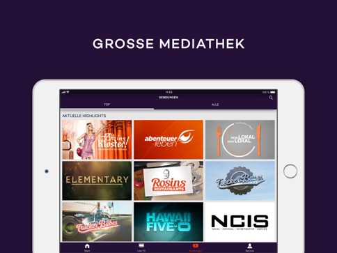 Kabel Eins – TV, Mediathek - iPad App - iTunes Deutschland