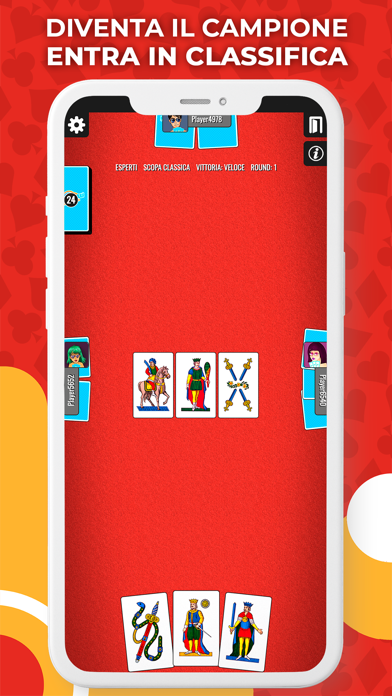 Scopa Più - Card Games Screenshot