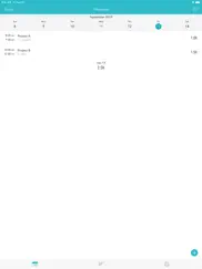 timesheet - time tracker ipad capturas de pantalla 1