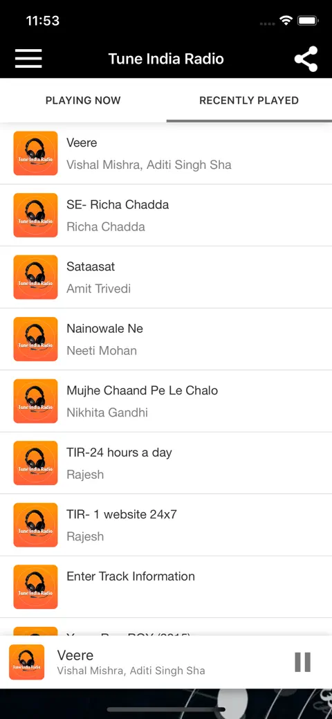 Tune India Radio