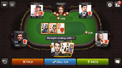 City Poker: Holdem, Omaha Screenshot