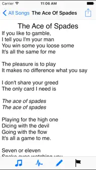 My Lyric Book iphone resimleri 2