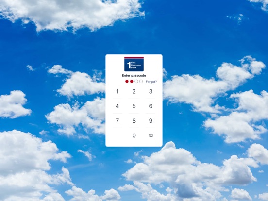 First Resource Mobile iPad screenshot 2 - Finance app