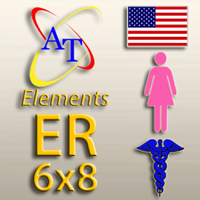 AT Elements ER 6x8 Female