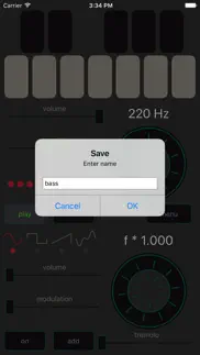 How to cancel & delete sound maker synth 1