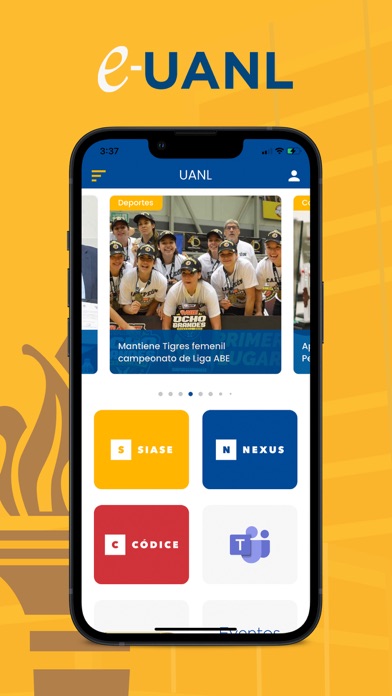 e-UANL Campus Digital Screenshot