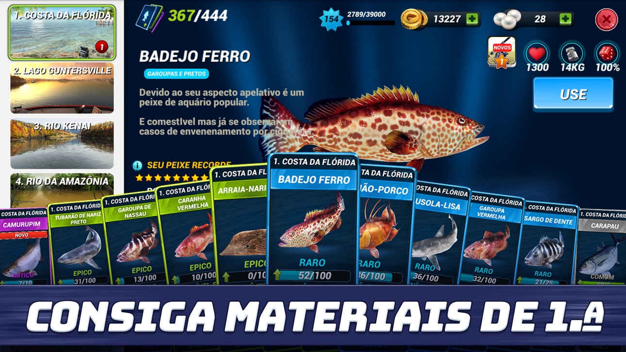 Fishing Clash: Sport Simulator iOS Mod IPA screenshot 3 - iOS game interface
