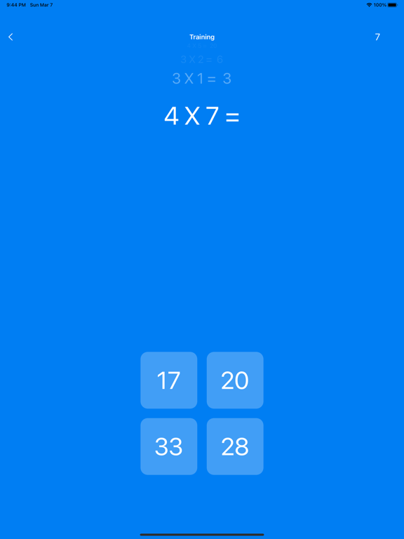 Screenshot #5 pour Mathematics - multiplication